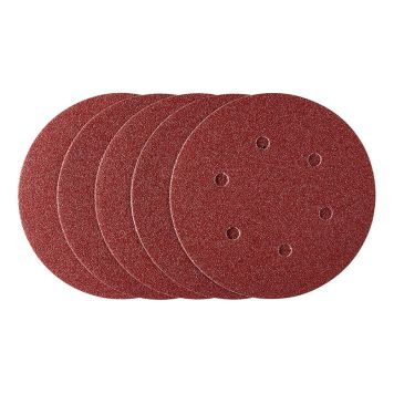 SLIPPAPPER STANLEY Ø150MM 80K 5-PACK