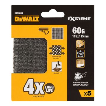 SLIPNÄT DEWALT DTM8664-QZ 1/4 60K 115X115MM