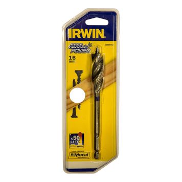 SPIRALBORR IRWIN BLUE GROOVE POWER TRÄ 16MM