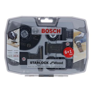 SÅGBLADSET BOSCH PROFESSIONAL STARLOCK TRÄ 7 DELAR 