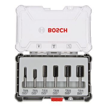 FRÄSSTÅLSET BOSCH PROFESSIONAL HM 6 DELAR