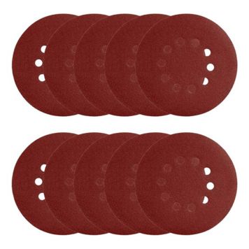 SANDPAPPER PADS Ø220 MM K120 10-PACK