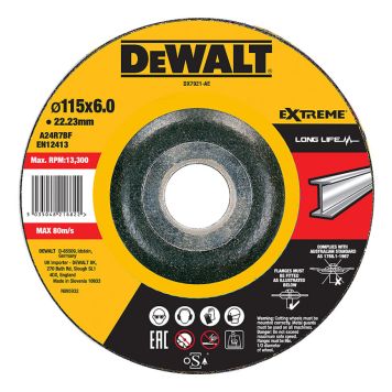 SLIPSKIVA DEWALT DX7921-AE EXTREME METALL 115X6MM