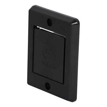 UTBLÅSVENTIL FLEXIT FÖR CENTRALDAMMSUGARE SVART