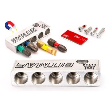 BITSHÅLLARE BITMAG ALUMINIUM