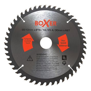 CIRKELSÅGKLINGA BOXER 210X16/18/25,4/30MM 48T