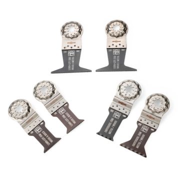 SÅGBLAD FEIN E-CUT STARLOCK WOOD & METAL 6 DELAR