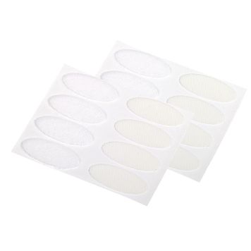 KARDBORREBAND SUKI SJÄLVHÄFTANDE DYNA 15X35MM VIT 8ST/FRP