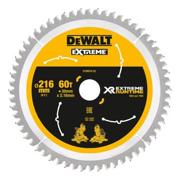 SÅGKLINGA DEWALT DT99570 XR EXTREME 216MMX30MM 60T
