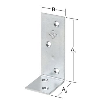 BALKVINKELJÄRN VORMANN 100X75MM 8-PACK