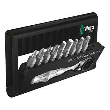BITSSATS WERA ZYKLOP MINI BC10 10-DELAR