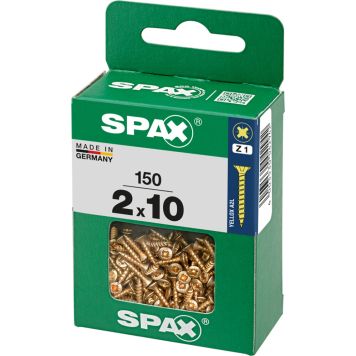 TRÄSKRUV TFX 2X10MM 150ST/FP