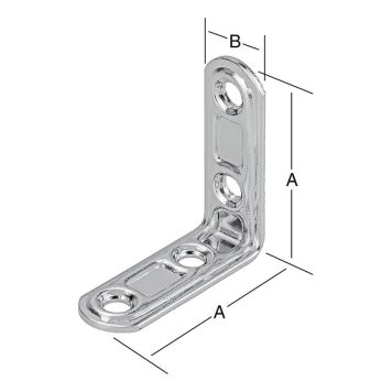 VINKELBESLAG VORMANN PICONECT FÖRKROMAT 50X15MM