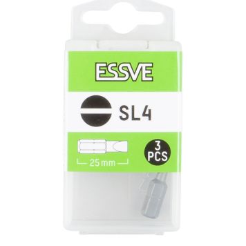 BITS ESSVE SL4 RAK 25MM 3-PACK