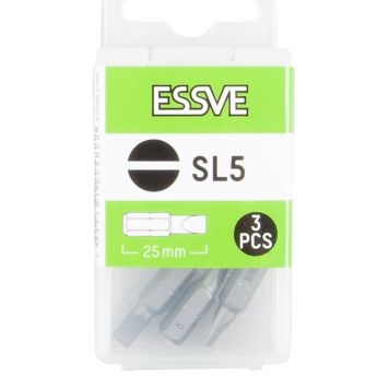 BITS ESSVE SL5 RAK 25MM 3-PACK