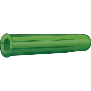 PLASTPLUGG ESSVE GRÖN 12X60MM 50-PACK