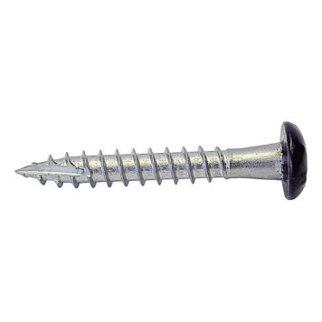 RÄNNKROKSSKRUV MFT 4,8X35MM SVART 150ST/FRP 