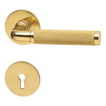 INNERDÖRRHANDTAG HABO LEXINGTON POLERAD MÄSSING 