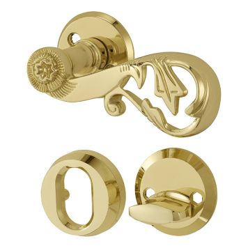 YTTERDÖRRHANDTAG MILLERS HULT MÄSSING 115MM MED BESLAG