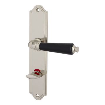 INNERDÖRRHANDTAG MILLERS THIEL NICKEL SVART WC 120MM