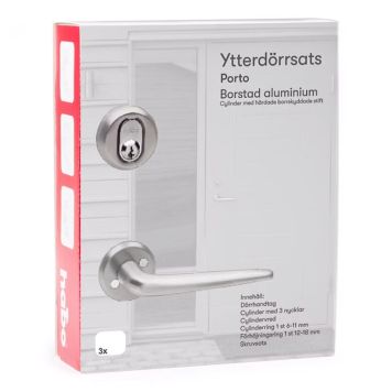 YTTERDÖRRSATS HABO PORTO BORSTAD ALUMINIUM