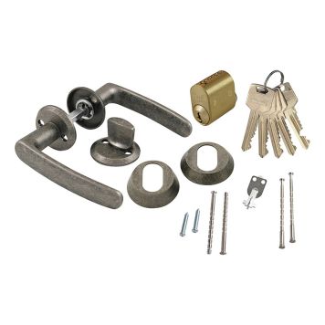 BEHÖRSSATS MILLERS FAGER OVAL CYLINDER ANTIK