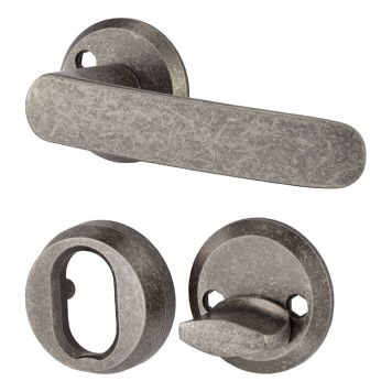 YTTERDÖRRHANDTAG MILLERS FAGER ANTIK 115MM MED BESLAG