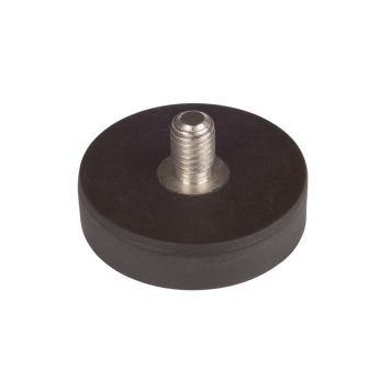 MAGNET FIX-O-MOLL NEODYM GUMMI MED GÄNGA Ø25MM