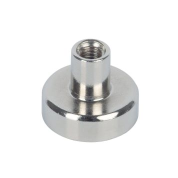 MAGNET FIX-O-MOLL NEODYM MED GÄNGA Ø16MM