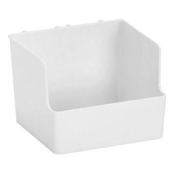 BOX ELFA HÖG FÖR FÖRVARINGSSKENA VIT 