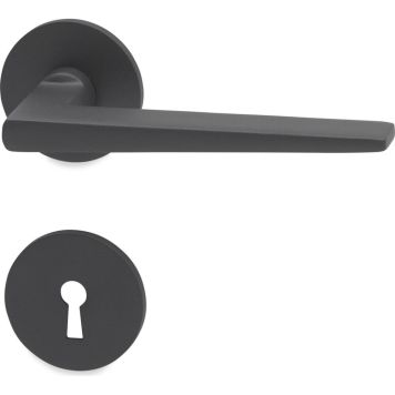 INNERDÖRRHANDTAG HABO EDMONTON KOMBI GRÅ 