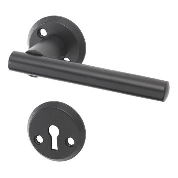 INNERDÖRRHANDTAG MILLERS PIHL SVART 95MM