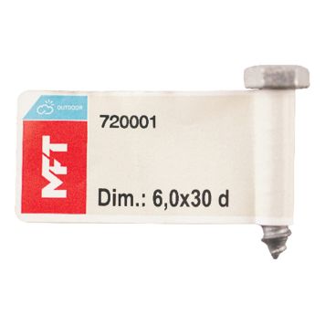 FRANSK TRÄSKRUV MFT 6X30MM 