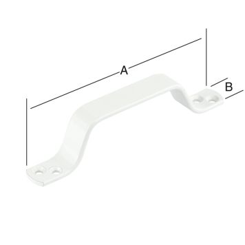 HANDTAG VORMANN 160MM VIT