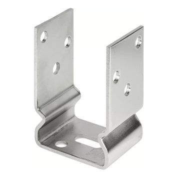 STOLPSKO VORMANN 71X60X125MM ROSTFRITT STÅL