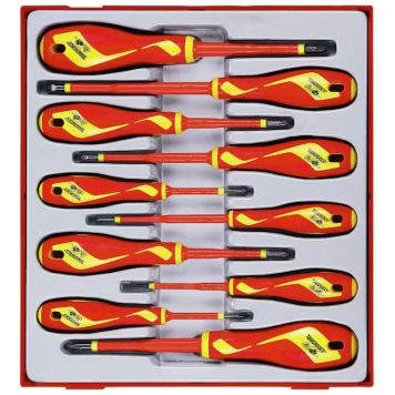 SKRUVMEJSELSATS TENG TOOLS 1000V 10 DELAR TTDV910N