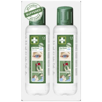ÖGONDUSCHFLASKA CEDERROTH 725200 VÄGGHÅLLARE 500ML 2-PACK