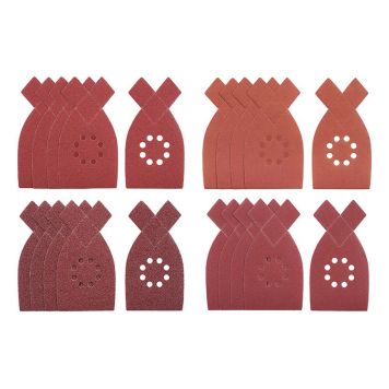 SLIPPAPPER STANLEY MULTISLIP SPARPACK K40/80/120/240 20-PACK