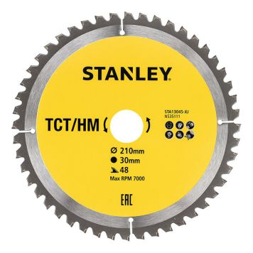 SÅGKLINGA STANLEY TCT 210X30MM 48T