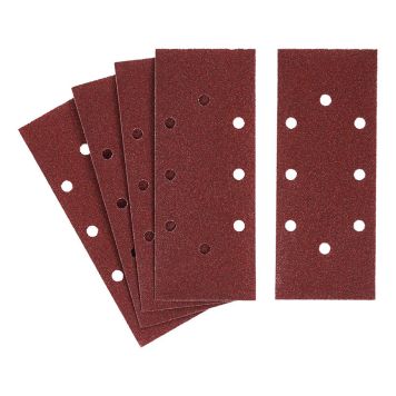 SLIPPAPPER STANLEY 1/3 HÅLAT K80 93X230MM 5-PACK