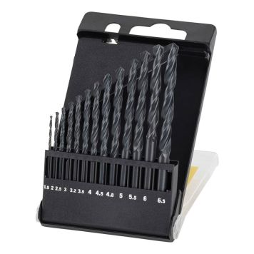 BORRSATS STANLEY HSS-R 1,5-6,5MM 13 DELAR