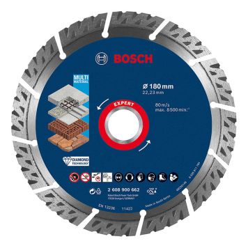 DIAMANTSKIVA BOSCH MULTI 180X22,23MM
