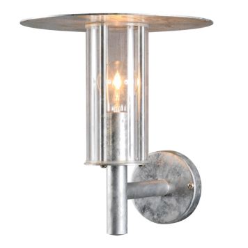 VÄGGLAMPA KONSTSMIDE MODE UPP GALVANISERAD IP54