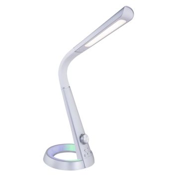 BORDSLAMPA GLOBO MITTI LED DIMBAR SILVER