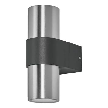VÄGGARMATUR LEDVANCE ENDURA UPDOWN MÖRKGRÅ/STÅL I