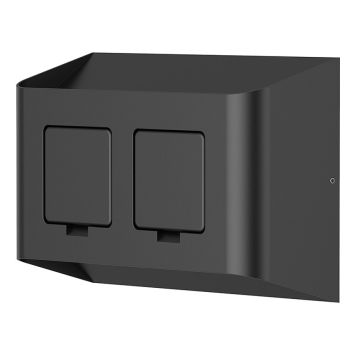 VÄGGLAMPA ANETA LIGHTING SÖGNE SOCKET DIMBAR SVART 