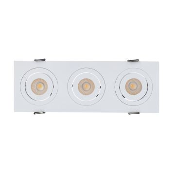DOWNLIGHT NESIGN LSP LED REKTANGULÄR 4W 60X170MM VIT