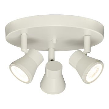 TAKSPOT ANETA LIGHTING PLUTO 3:A RUND LED DIMBAR VIT