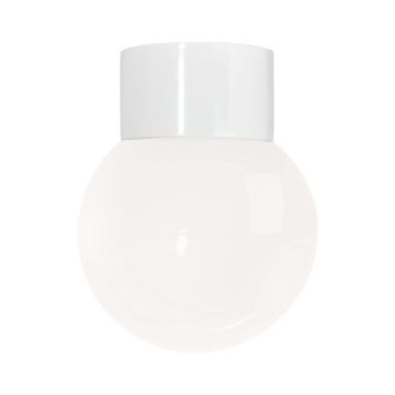 VÄGG-/TAKLAMPA IFÖ ELECTRIC CLASSIC GLOB BLANK LED VIT 