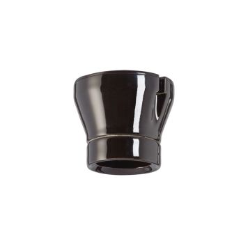 PORSLINSSOCKEL IFÖ ELECTRIC BASIC SVART 